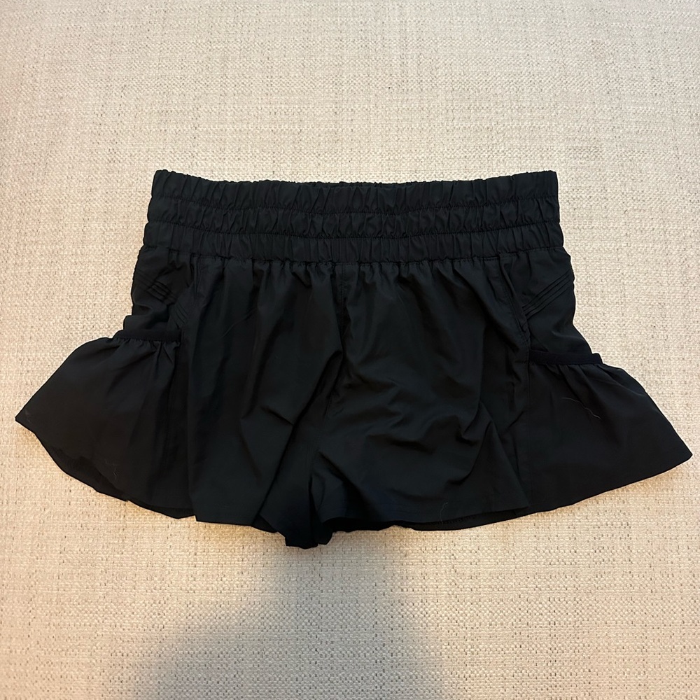 Black FP Movement Get Your Flirt on Shorts - M